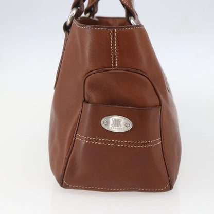 Celine CELINE Boogie bag Hand Bag Leather Brown Silver Authentic ka853