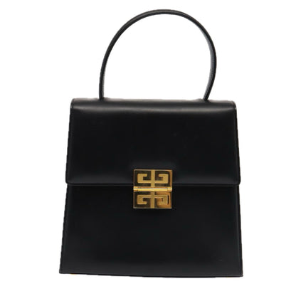 Givenchy GIVENCHY Hand Bag Leather Black Authentic am6590