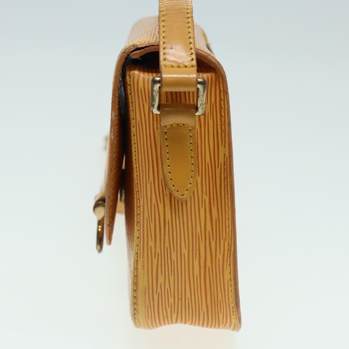 Louis Vuitton LOUIS VUITTON Epi Saint Cloud PM Shoulder Bag Yellow M52219 LV Authentic 83031