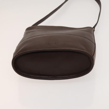 Coach Coach Shoulder Bag Leather 2 Set Brown Light Beige Authentic am8664