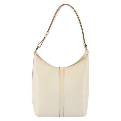 Gucci GUCCI Jackie Shoulder Bag Leather White Silver 001 3875 Authentic bs34535