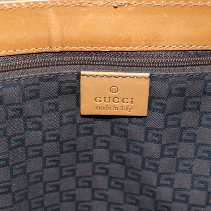 Gucci GUCCI Hand Bag Leather Beige 101287 Authentic 177601