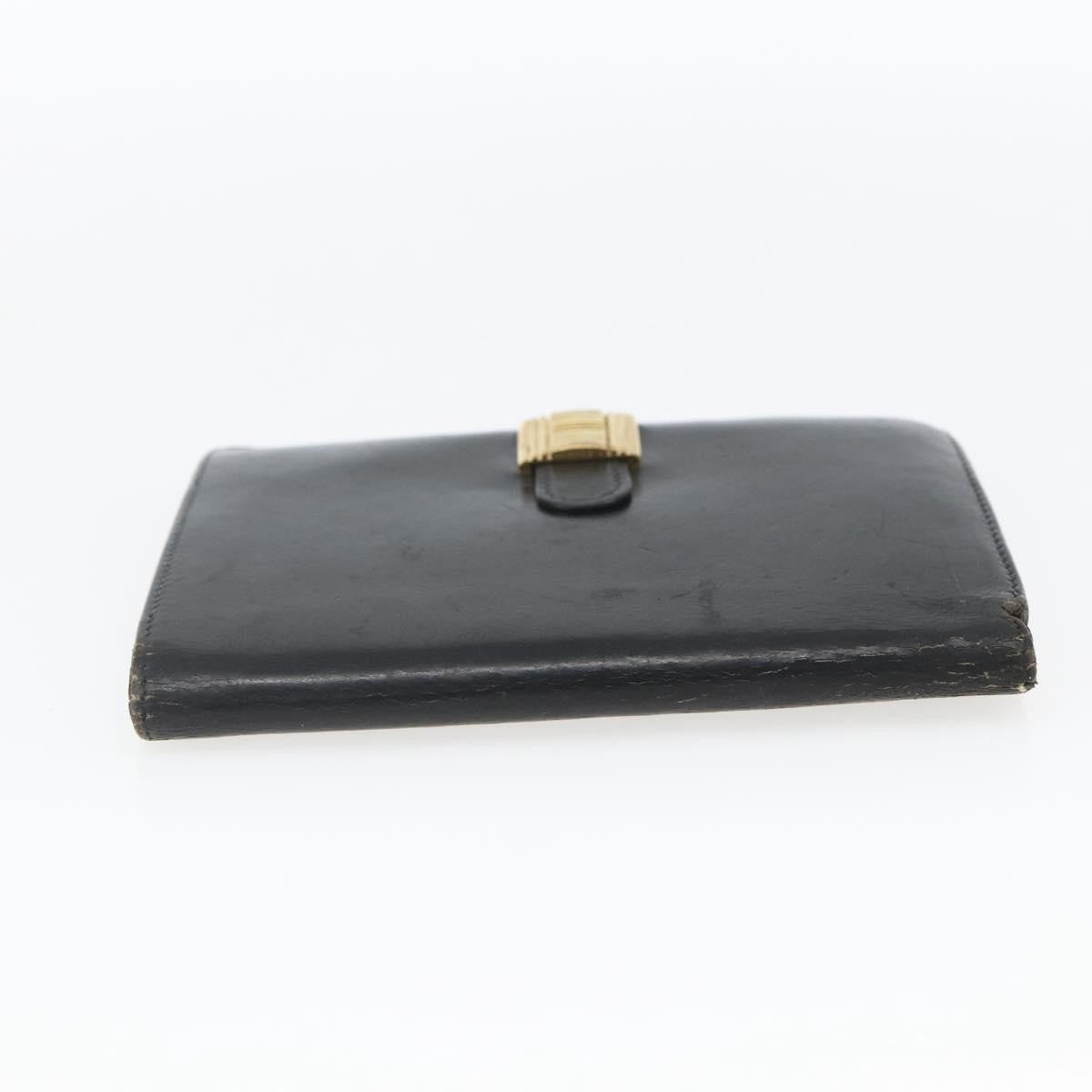 Hermès Hermès HERMES Saumur Diane Wallet Leather Black Authentic bs32957 Bag