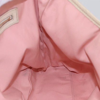 Gucci GUCCI GG Canvas Sherry Line Tote Bag Pink Gold 137396 Authentic 144533