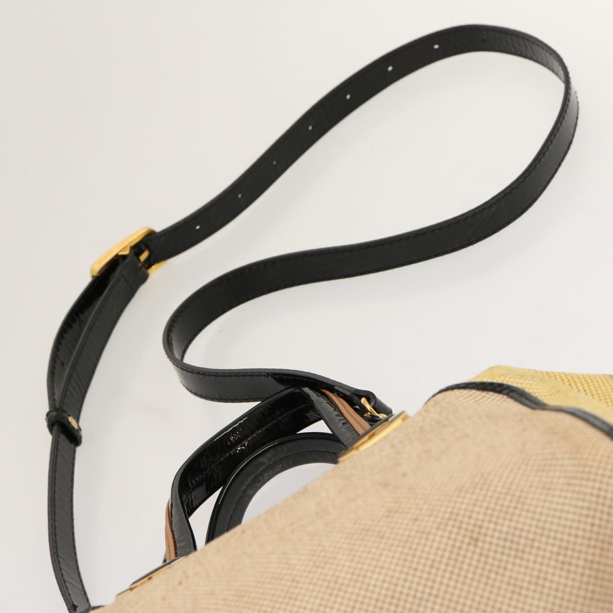 Fendi FENDI Hand Bag Canvas 2way Beige Authentic 70343