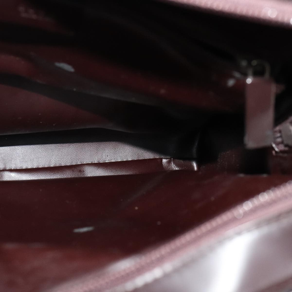 Gucci GUCCI Shoulder Bag Patent leather Brown 002 1007 3444 Authentic ep7129