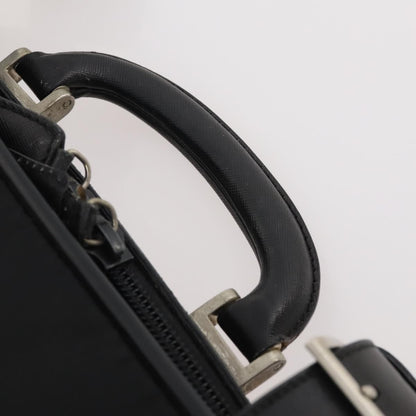 Prada PRADA Trunk Nylon 2 Set Black Authentic 174973 Bag