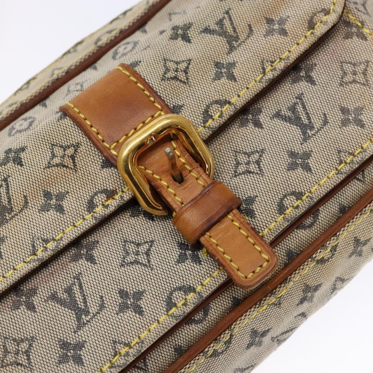 Louis Vuitton LOUIS VUITTON Monogram Mini Juliet MM Shoulder Bag Blue M92004 LV Authentic bs28619