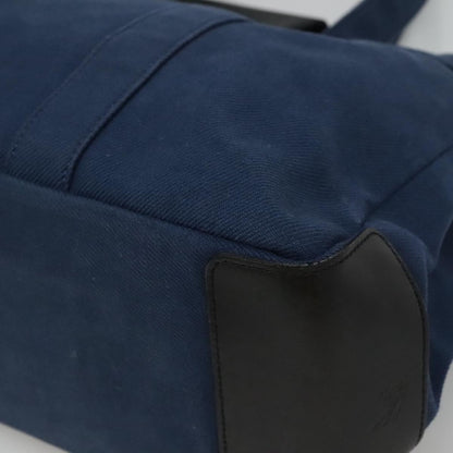Burberry BURBERRY Blue Label Tote Bag Canvas Blue Authentic ti2869