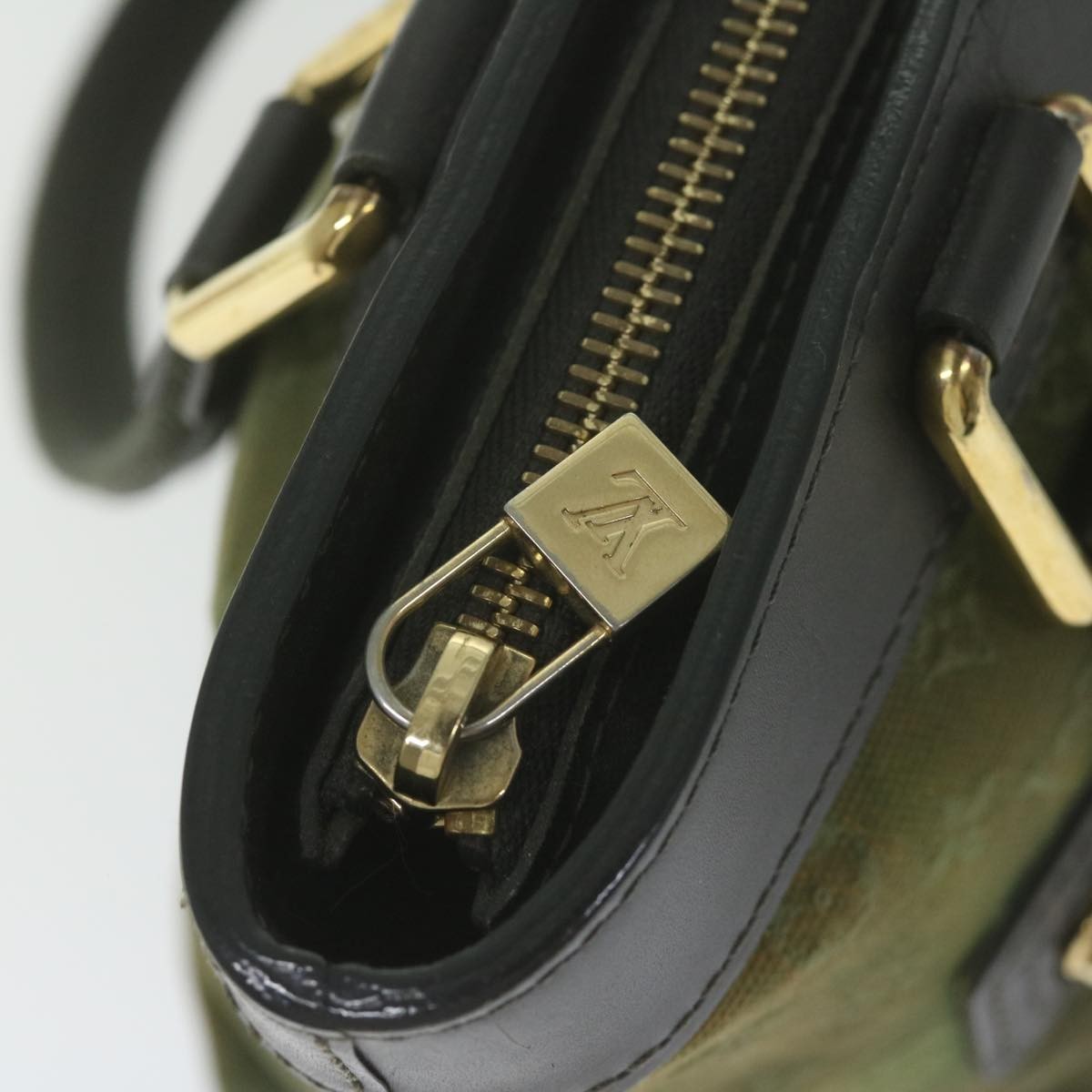 Louis Vuitton LOUIS VUITTON Monogram Mini Lucille PM Hand Bag TST Khaki M92682 LV Authentic ep3029