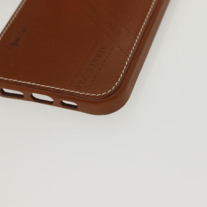 Hermès Hermès HERMES iPhone 12 & 12 Pro Case iPhone Case Leather Brown Authentic BA5561 Bag