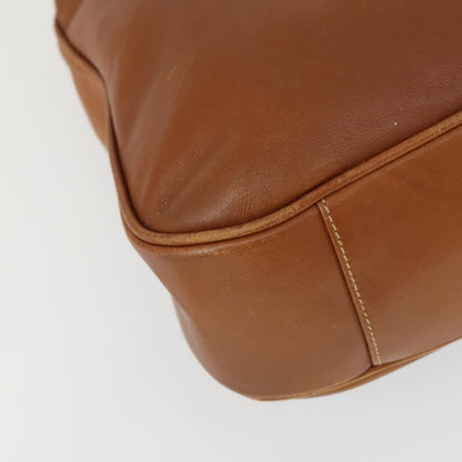 Gucci GUCCI Bamboo Hand Bag Leather 2way Brown Gold 001 1577 2615 Authentic 166632