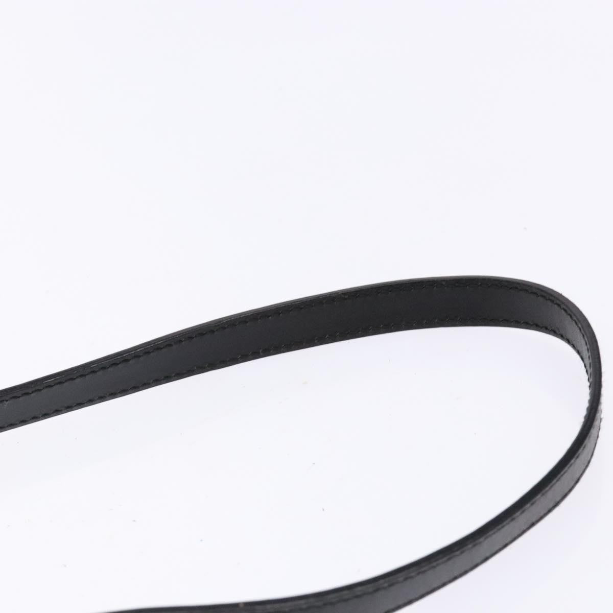 Gucci GUCCI Hand Bag Nylon 2way Black Silver 002 1028 2684 Authentic 139157