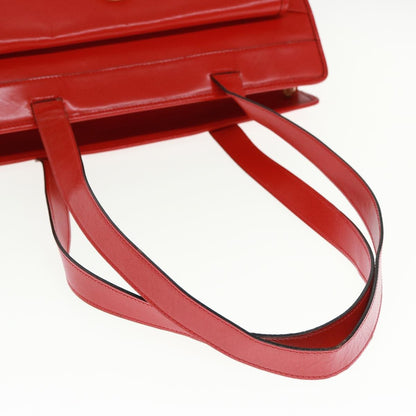 Celine CELINE Shoulder Bag Leather Red Authentic bs15049