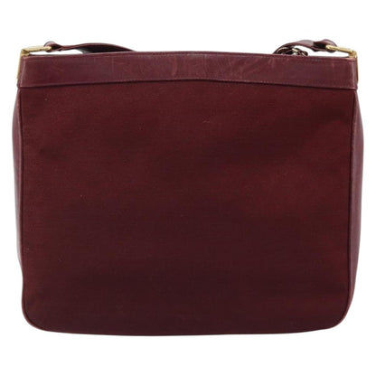 Gucci GUCCI Micro GG Supreme Shoulder Bag Bordeaux Gold Authentic ep13943