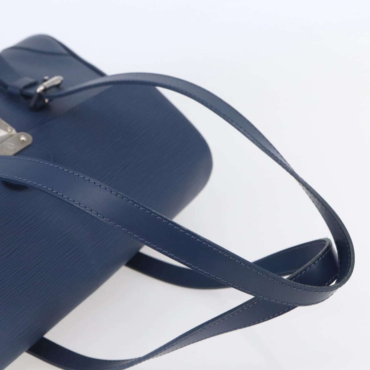 Louis Vuitton LOUIS VUITTON Epi Segur MM Hand Bag Myrtille M5886G LV Authentic 145467