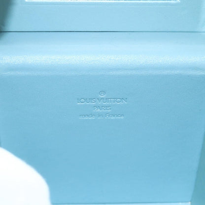 Louis Vuitton LOUIS VUITTON Vernis Bleecker Cosmetic Pouch Baby Blue M91003 Authentic LNZ403 Bag