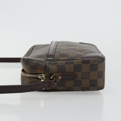 Louis Vuitton LOUIS VUITTON Damier Ebene Trocadero 27 Shoulder Bag SPO N48085 LV Authentic 180428