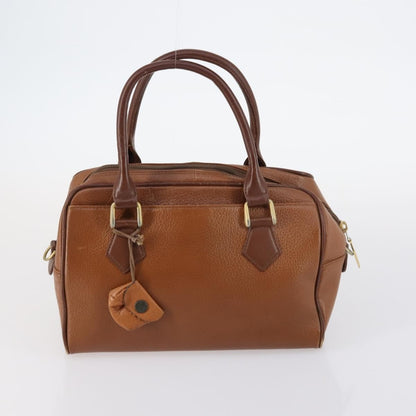 Burberrys Burberrys Nova Check Shoulder Bag Leather 3 Set Beige Brown black Authentic BA5851