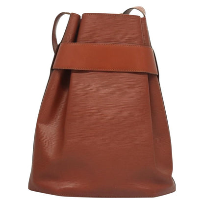 Louis Vuitton LOUIS VUITTON Epi Sac Depaule GM Shoulder Bag Brown M80193 LV Authentic 123400