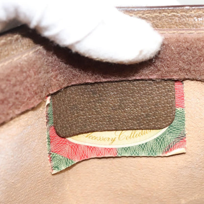 Gucci GUCCI GG Supreme Web Sherry Line Clutch Bag PVC Beige 89 01 032 Authentic 119134