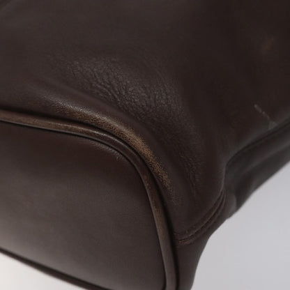 Coach Coach Shoulder Bag Leather Brown gold Authentic am8019