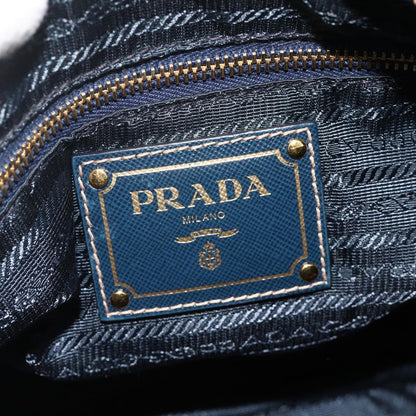 Prada PRADA Shoulder Bag Nylon Green Gold Authentic YKZ1088