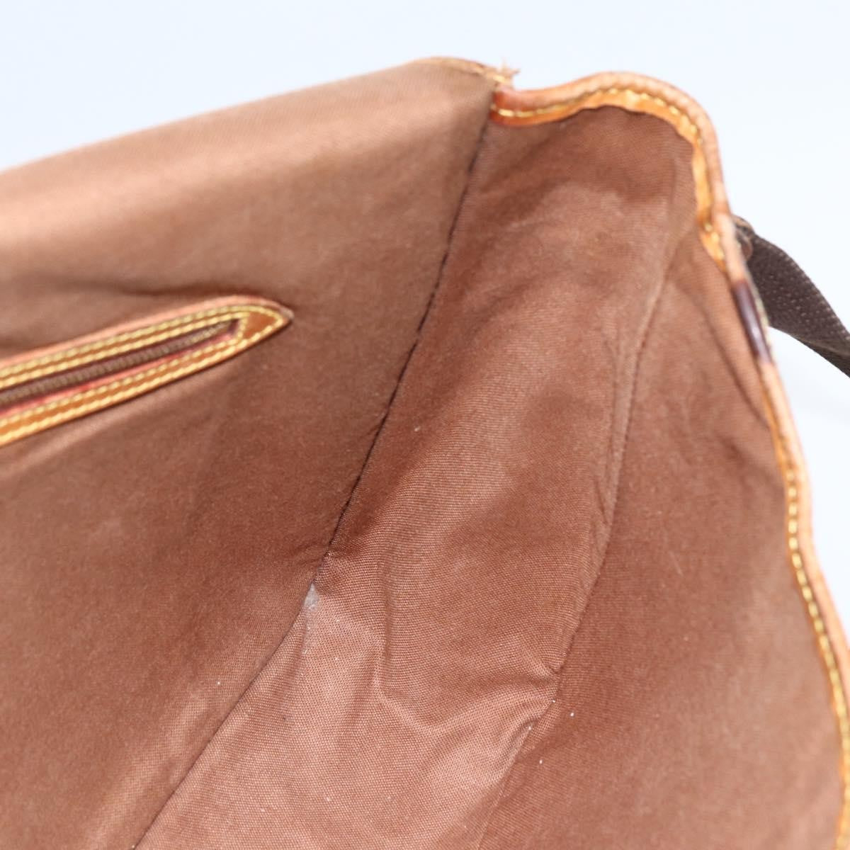 Louis Vuitton LOUIS VUITTON Monogram Gibeciere GM Shoulder Bag M42246 LV Authentic ka2622