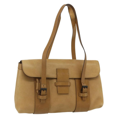 Gucci GUCCI Hand Bag Leather Beige 101287 Authentic 177601