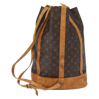 Louis Vuitton LOUIS VUITTON Monogram Randonnee GM Shoulder Bag M42244 LV Authentic 149418
