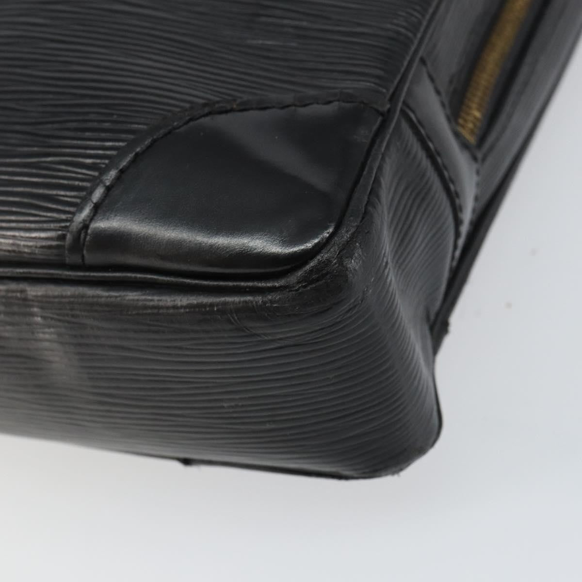 Louis Vuitton LOUIS VUITTON Epi Porte Documents Voyage Bag Black M40321 LV Authentic bs31789