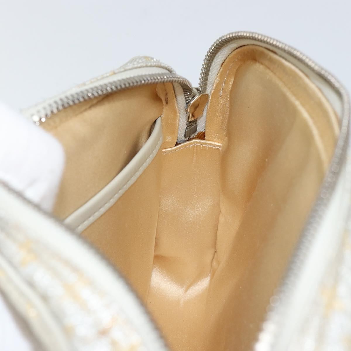 Louis Vuitton LOUIS VUITTON Monogram Shine McKenna Shoulder Bag Gold M92363 LV Authentic hk3048
