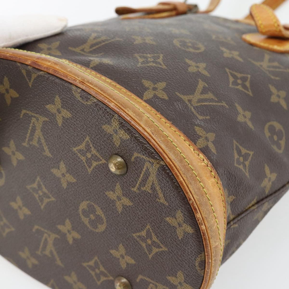 Louis Vuitton LOUIS VUITTON Monogram Bucket PM Shoulder Bag M42238 LV Authentic bs35325