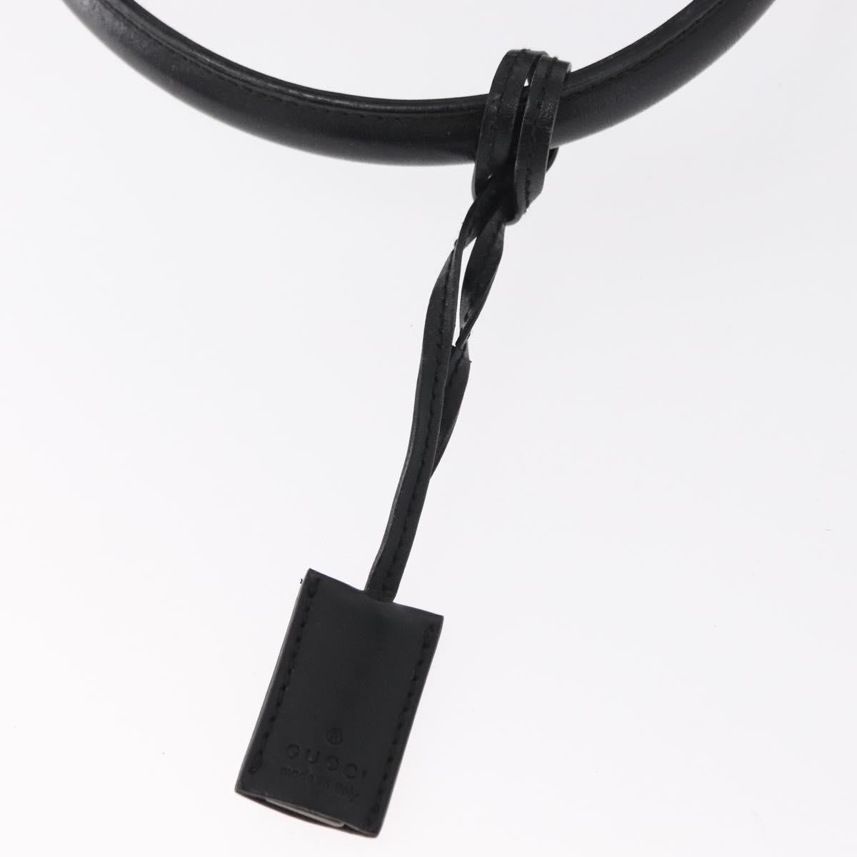 Gucci GUCCI Hand Bag Suede Black Authentic 153123
