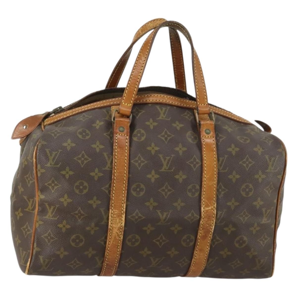 Louis Vuitton LOUIS VUITTON Monogram Sac Souple 35 Boston Bag M41626 LV Authentic BA9507