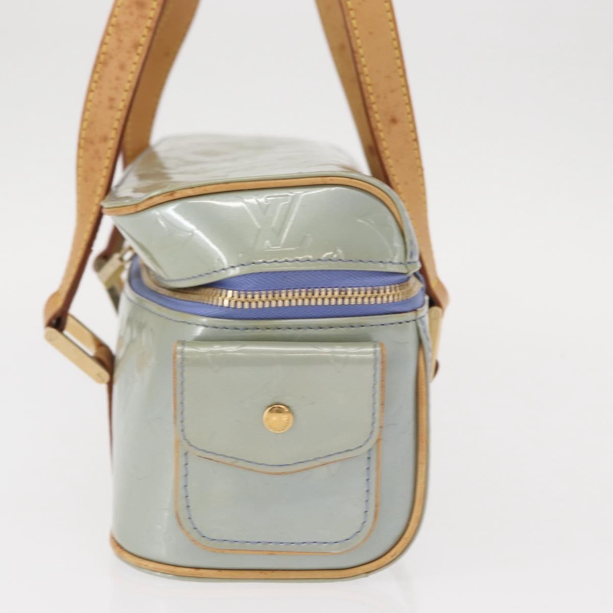 Louis Vuitton LOUIS VUITTON Vernis Sullivan Oriental GM Hand Bag Lavande M91266 LV Authentic 157673