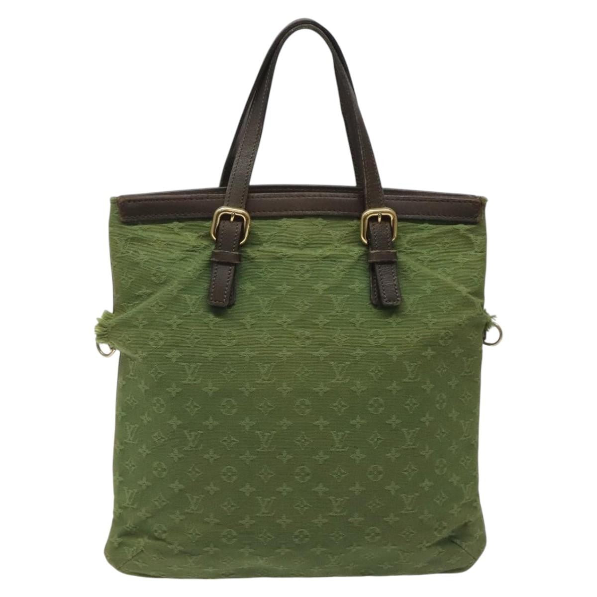Louis Vuitton LOUIS VUITTON Monogram Mini Fran?oise 2Way Tote Bag TST Khaki M92422 Authentic h...