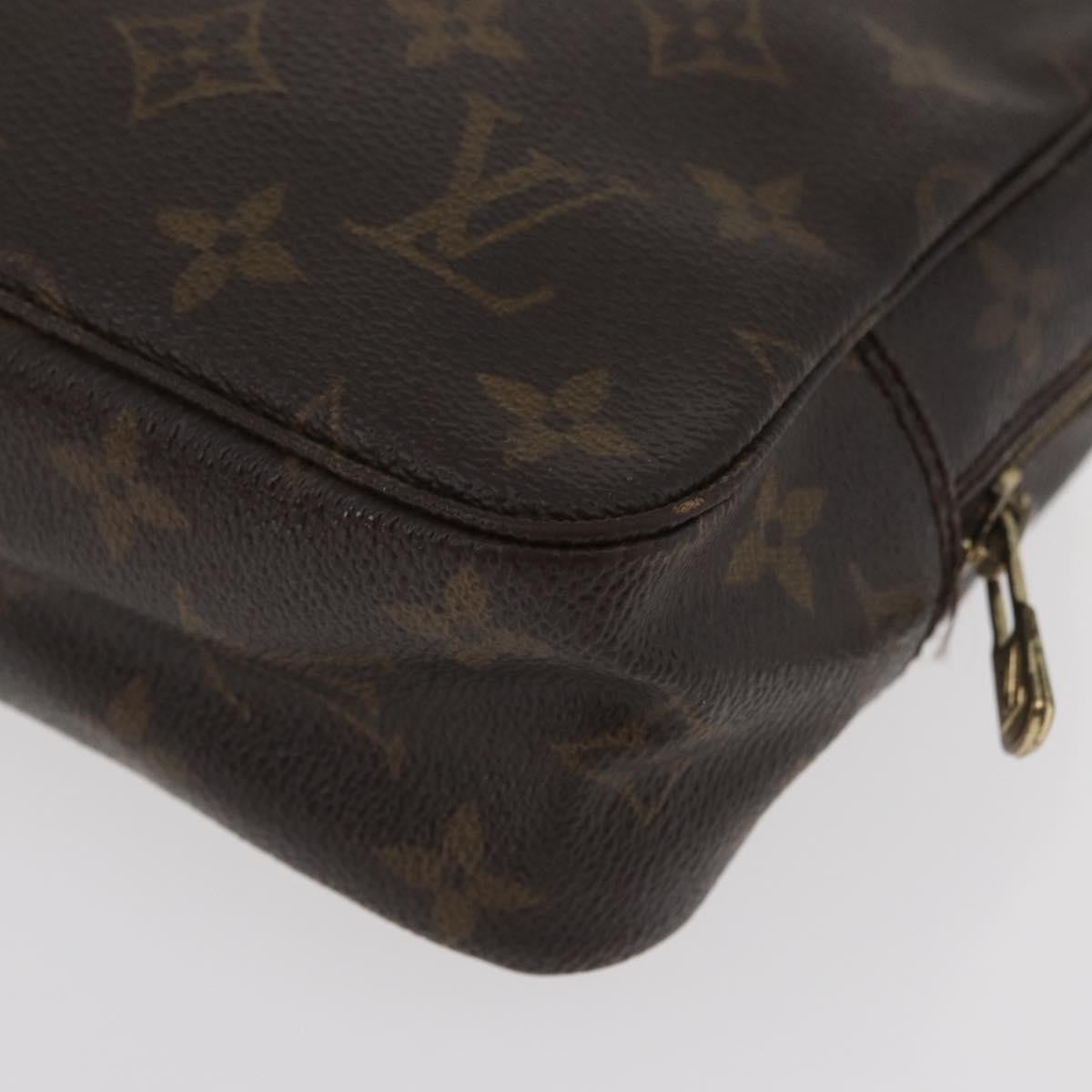 Louis Vuitton LOUIS VUITTON Monogram Trousse Toilette 23 Clutch Bag M47524 LV Authentic 182321