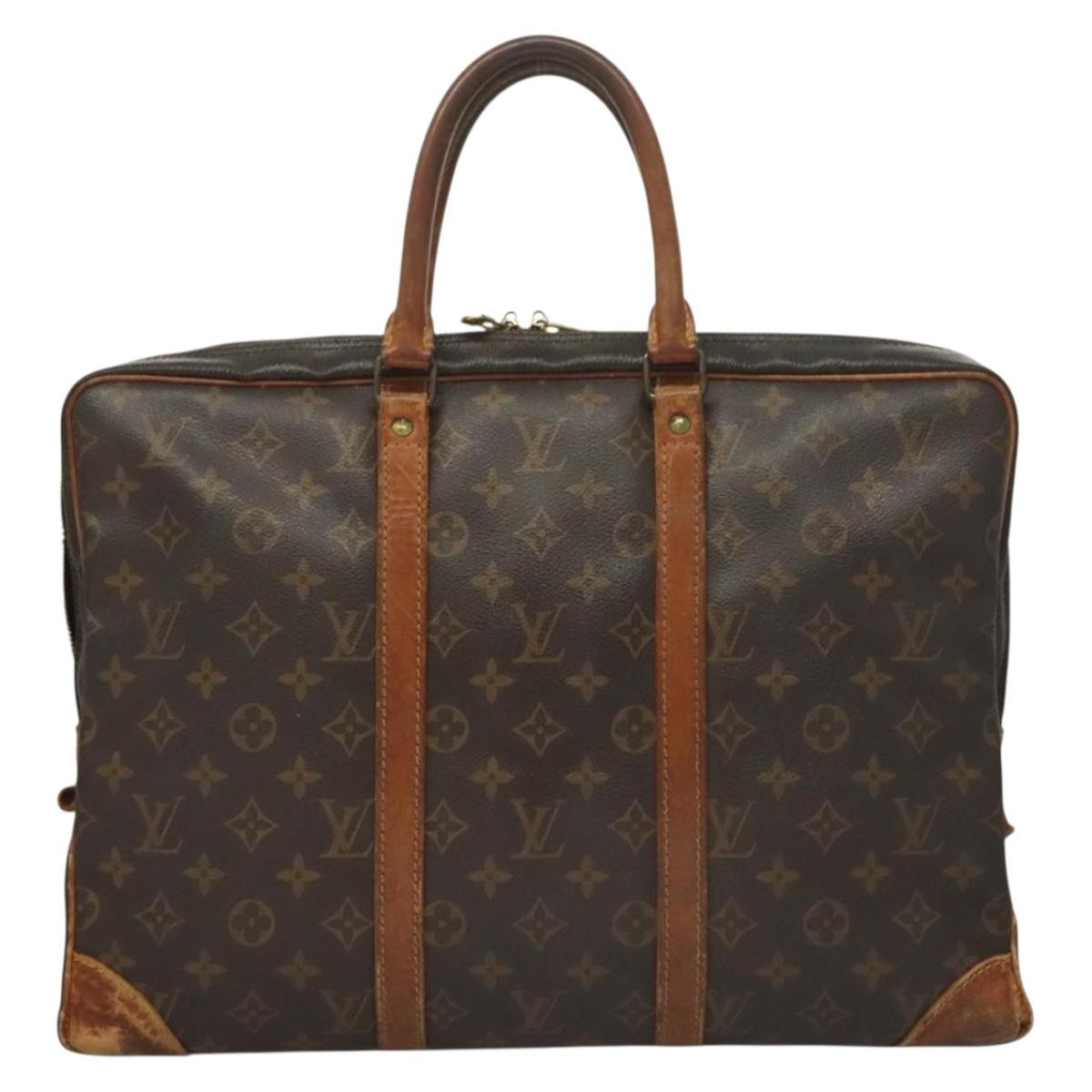 Louis Vuitton LOUIS VUITTON Monogram Porte Documents Voyage Business Bag M52005 LV Authentic ti3285