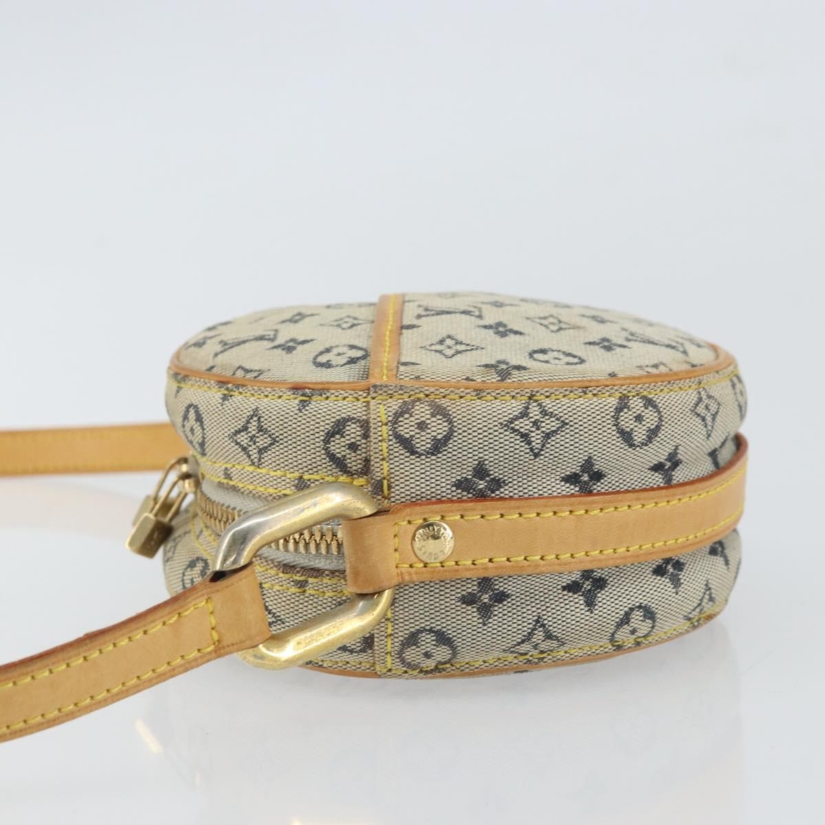 Louis Vuitton LOUIS VUITTON Monogram Mini Jeanne PM Shoulder Bag Blue M92001 LV Authentic 164196