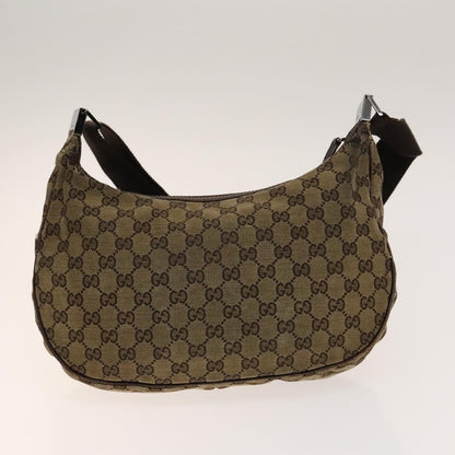 Gucci GUCCI GG Canvas GG Plus Supreme Shoulder Bag PVC 3 Set Beige Authentic ti3417