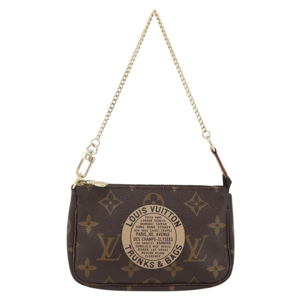 Louis Vuitton LOUIS VUITTON Monogram T&B Mini Pochette Accessoires Pouch M60153 Authentic ka1690V Bag