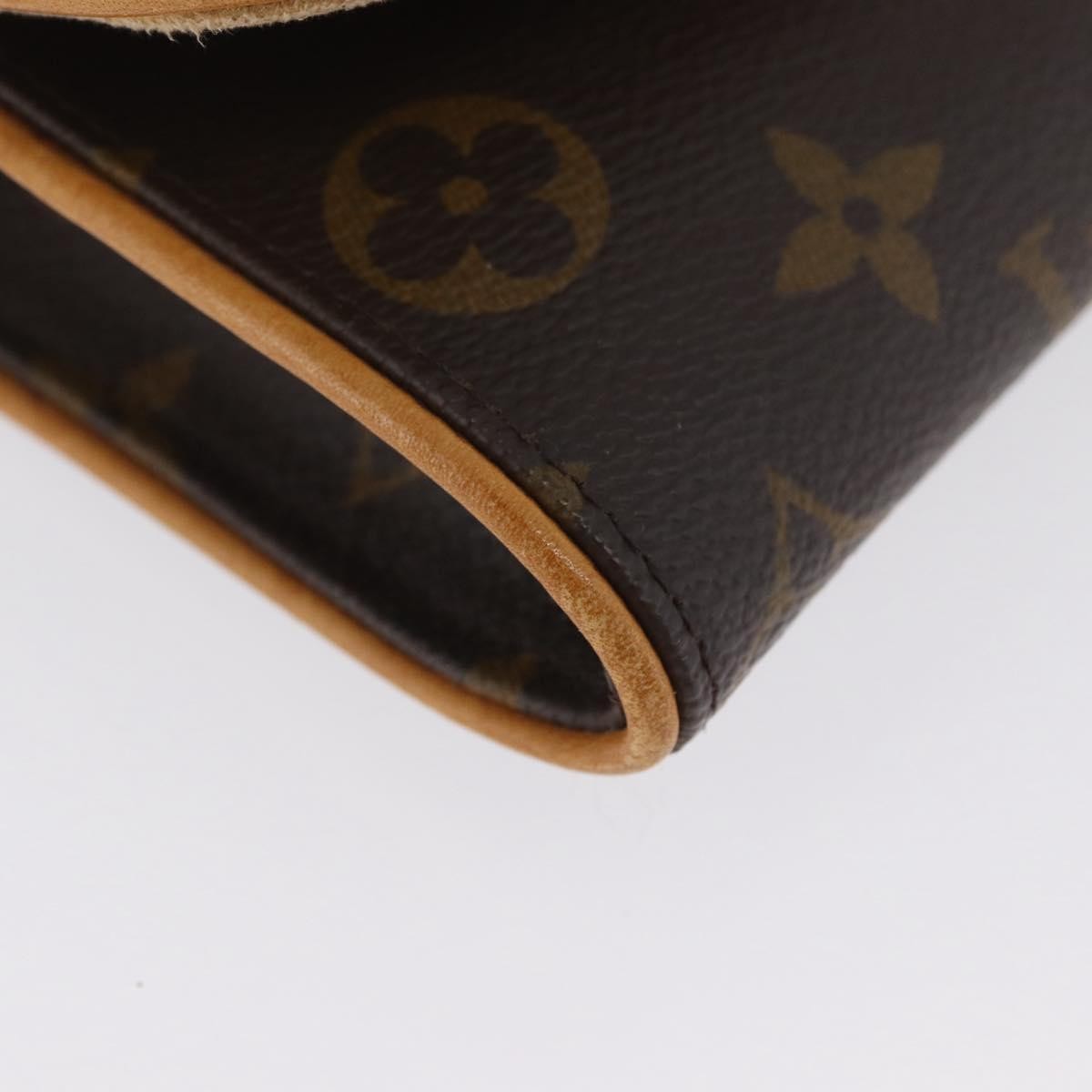 Louis Vuitton LOUIS VUITTON Monogram Pochette Twin PM Shoulder Bag M51854 LV Authentic ka3263