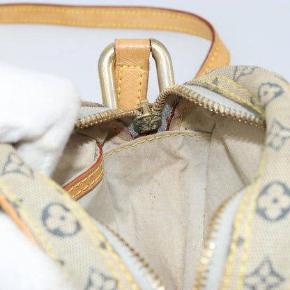 Louis Vuitton LOUIS VUITTON Monogram Mini Jeanne PM Shoulder Bag Blue M92001 LV Authentic 164196
