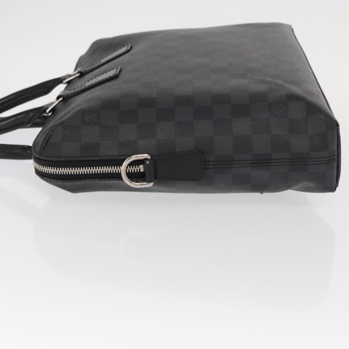 Louis Vuitton LOUIS VUITTON Damier Graphite Porte Documents Jules Bag 2way N48224 Authentic ka1086