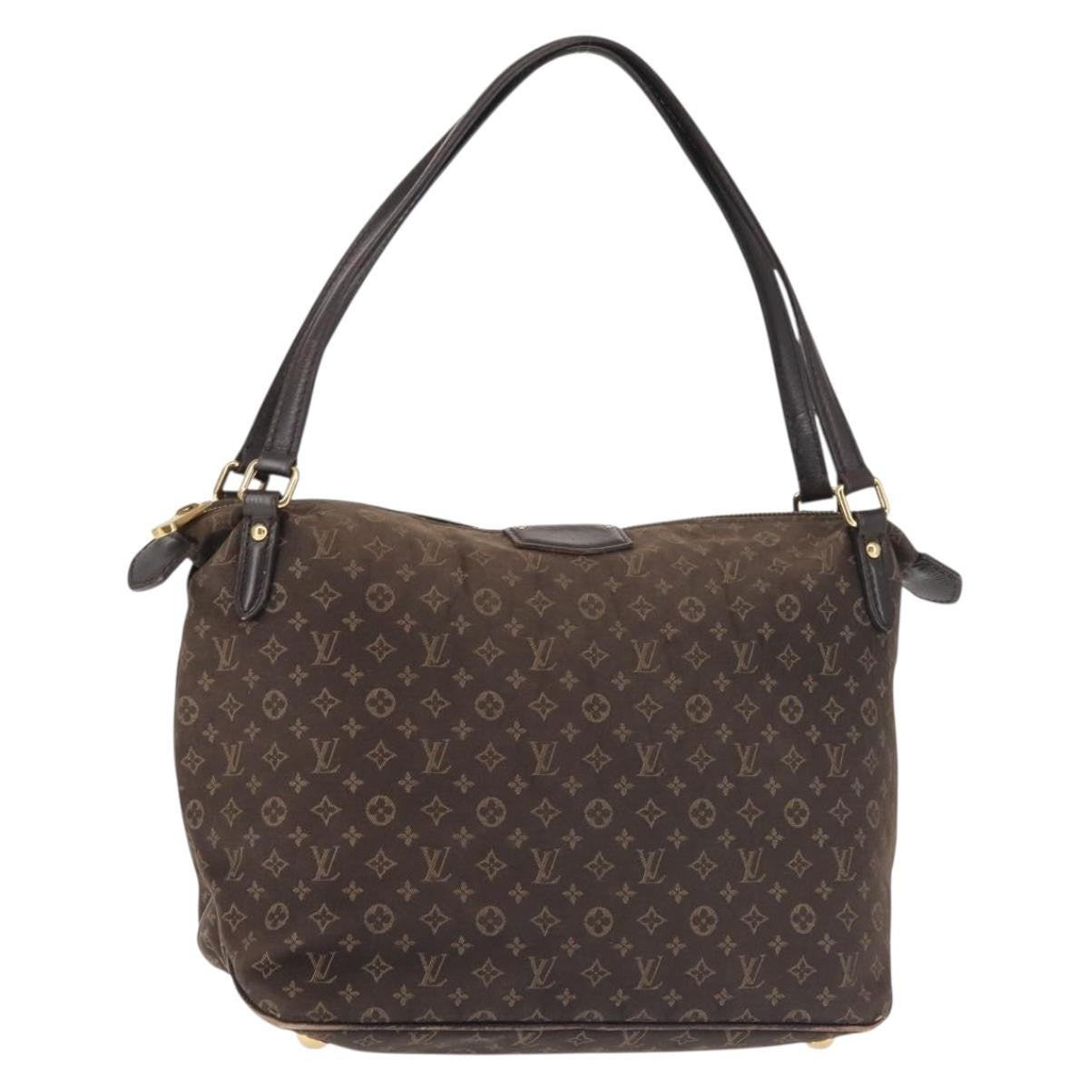 Louis Vuitton LOUIS VUITTON Monogram Idylle Ballad PM Tote Bag Dark Brown M40573 Authentic 144172
