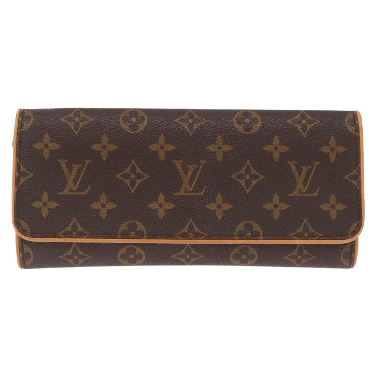 Louis Vuitton LOUIS VUITTON Monogram Pochette Twin GM Shoulder Bag M51852 LV Authentic ka1548