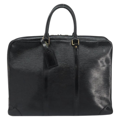 Louis Vuitton LOUIS VUITTON Epi Porte Documents Voyage Bag Black M40321 LV Authentic bs31789