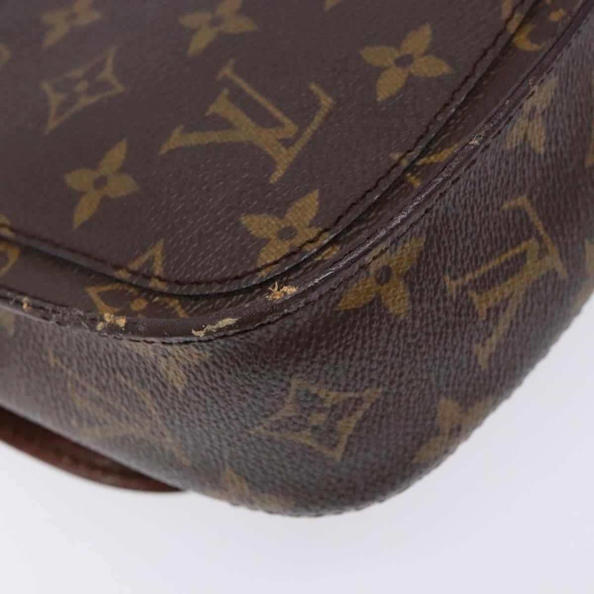 Louis Vuitton LOUIS VUITTON Monogram Saint Cloud PM Shoulder Bag M51244 LV Authentic ep10227