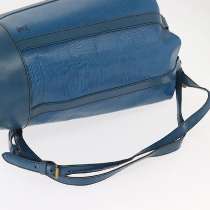 Louis Vuitton LOUIS VUITTON Epi Randonnee GM Shoulder Bag Blue M43085 LV Authentic 148058